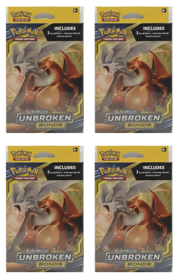 NEW Pokemon TCG Unbroken Bonds Hanger Box 3 Booster Packs!